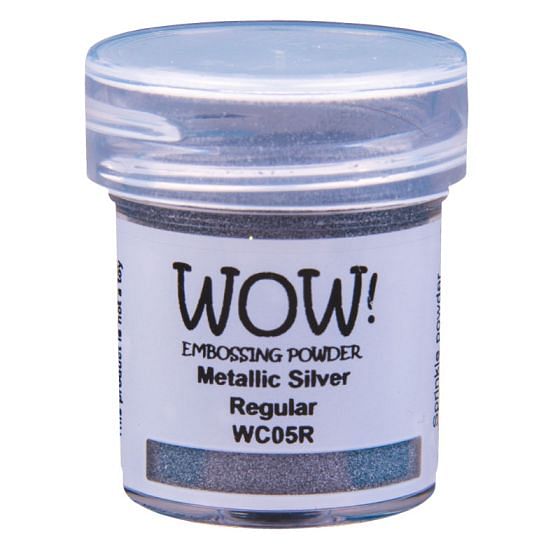 Wow Embossing Powders - Silver Metallic - Regular