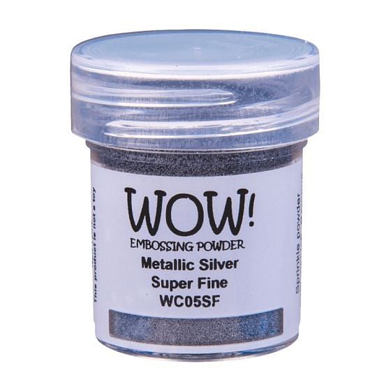 Wow Embossing Powders -Silver Metallic - Super Fine