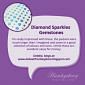 Diamond Sparkles Gemstones Precious Purples