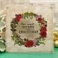 For the Love of Stamps - Christmas Rose Wreath A5 Stamp Set