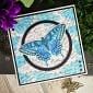 For the Love of Stamps - Layering Swallowtail Butterfly A5 Stamp Set
