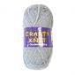 Crafty Knit DK Yarn 25g - Silver Grey