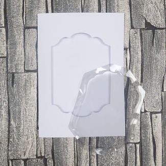 Dimensional Card Kit - Fancy Label