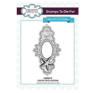 Stamps to Die For - Jocelyn's Ocean Pre Cut Stamp
