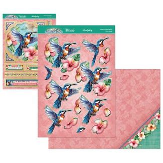 Beautiful Birds Deco-Large Set - Humming Bird