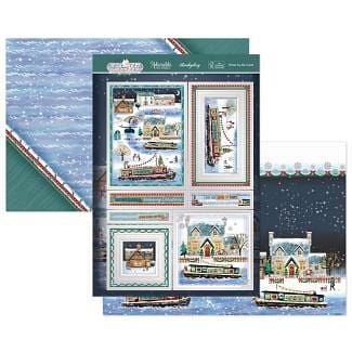 Winter by the Canal Luxury Topper Set
