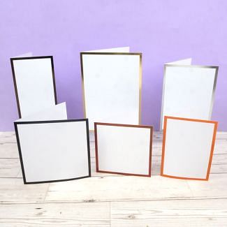 Foiled Edge Card Blanks & Envelopes Megabuy - Metallics Edition