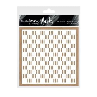 For the Love of Masks - Ink & Twist - Basket Weave