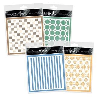 For the Love of Masks - Ink & Twist Backgrounds Ultimate Collection 2