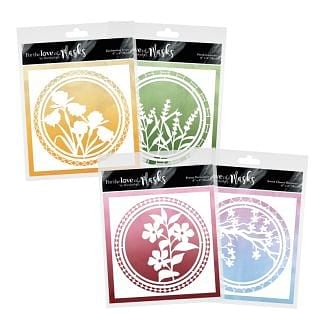For the Love of Masks - Stunning Silhouette Flowers Ultimate Collection