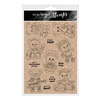 For the Love of Stamps - Teddy Time