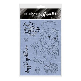 For the Love of Stamps - Dapper Dog