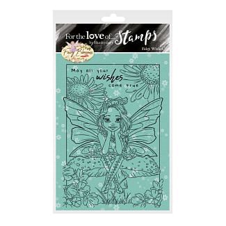 For the Love of Stamps - Fairy Wishes A6 Stamp Set
