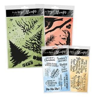 For the Love of Stamps - Layering Tree & Robin Ultimate Collection