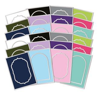Little Book Apertures - Arch & Fancy Edge - Stunning SIlver