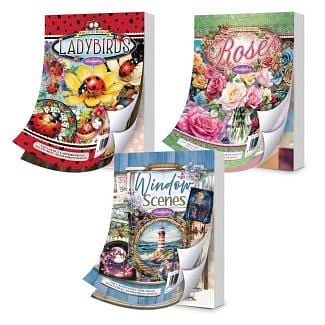 Little Books Multibuy - Ladybirds, Roses & Window Scenes