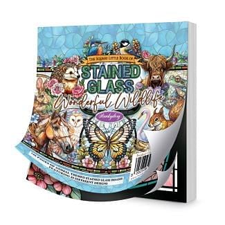 The Square Little Book of Stained Glass Wonderful Wildlife