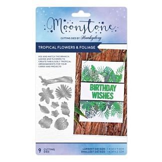 Moonstone Dies - Tropical Flowers & Foliage