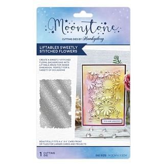 Moonstone Dies - Liftables Sweetly Stitched Flowers