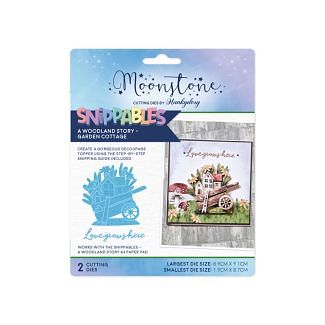 Moonstone Snippables - A Woodland Story - Garden Cottage