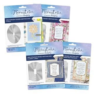 Moonstone Dies - Mini Straight Edged Nesting Dies Multibuy