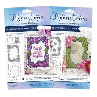 Moonstone Dies - Framed With Flowers & Foliage Multibuy