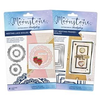 Moonstone Dies - Doilies & Sketchy Frames Multibuy