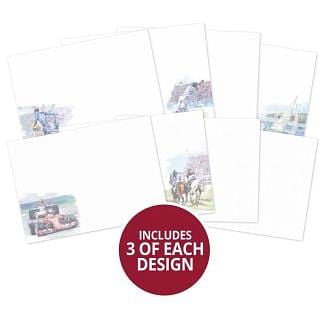 Sporting Pastimes Luxury Card Inserts