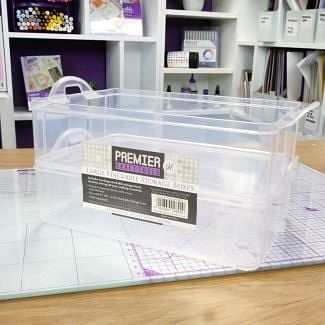 Premier Craft Tools - Large Stackable Storage Boxes