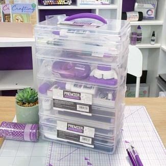 Premier Craft Tools - Stackable Storage Bundle
