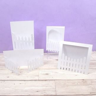 Picket Fence Card Blanks Megabuy