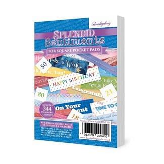 Splendid Sentiments for Square Pocket Pads