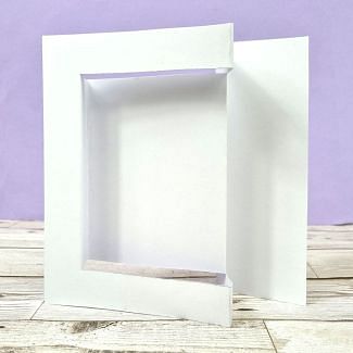Luxury Shaped Card Blanks & Envelopes - Dimensional Edge Card