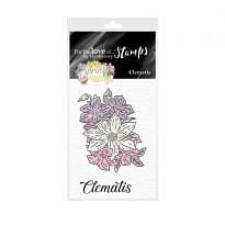 For the Love of Stamps - Mini Stamps - Clematis