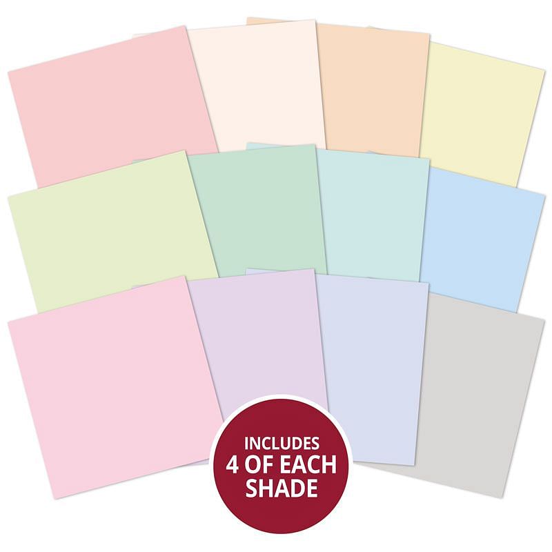 Colour Block Paper Pads - Pastels - Silks | Hunkydory Crafts