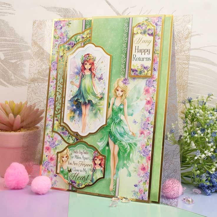 Fairy Wishes Luxury Foiled Acetate | Hunkydory Crafts