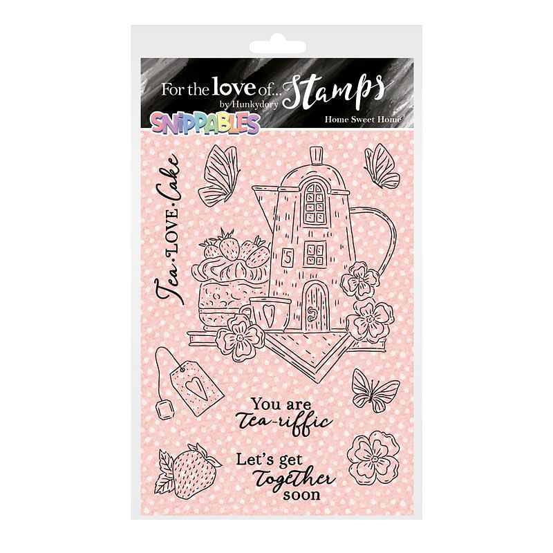 For the Love of Stamps Snippables A Woodland Story Home Sweet Home