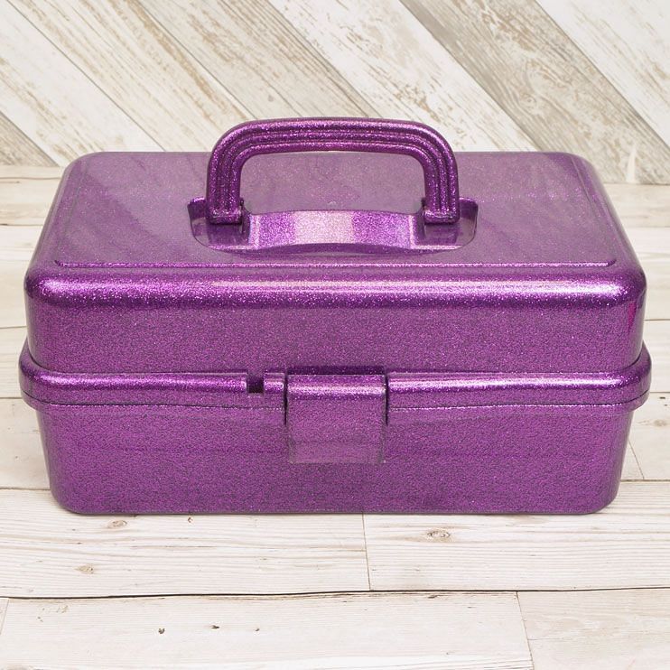 Premier Craft Tools - Purple Glitter Crafty Tool Box