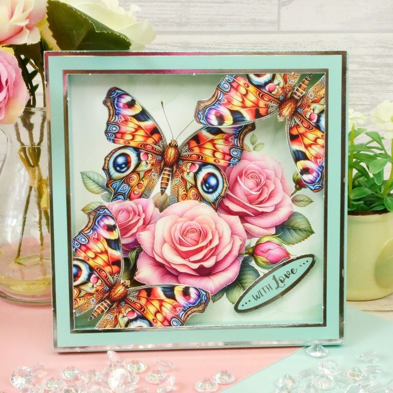 Square Little Book Box Frames | Hunkydory Crafts
