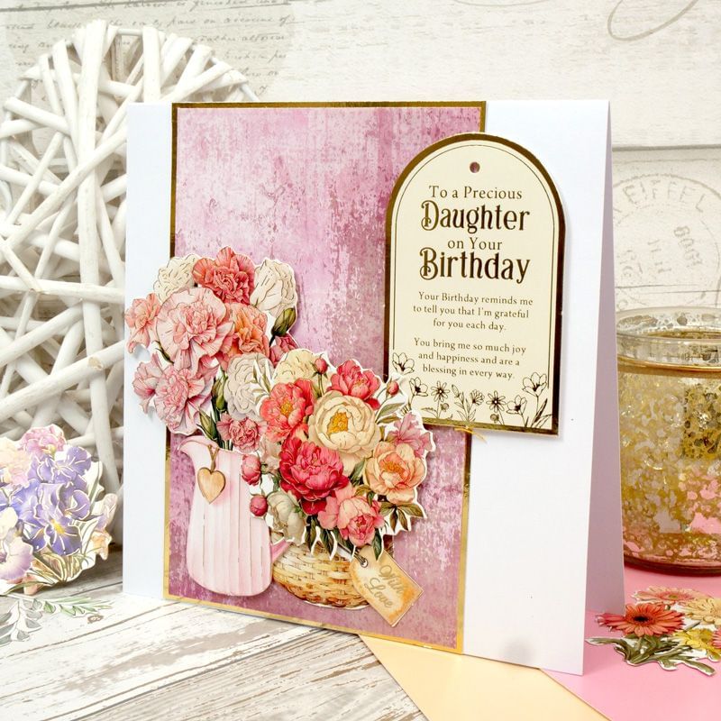Delightful DieCuts Floral Arrangements Hunkydory Crafts