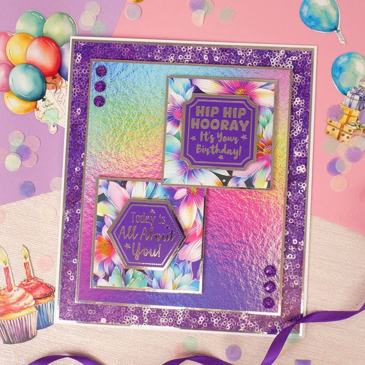 24 PCS Unicorn & Hot Air Balloon Scrapbook Paper Pad - 12"x12" Double Sided For DIY Crafts