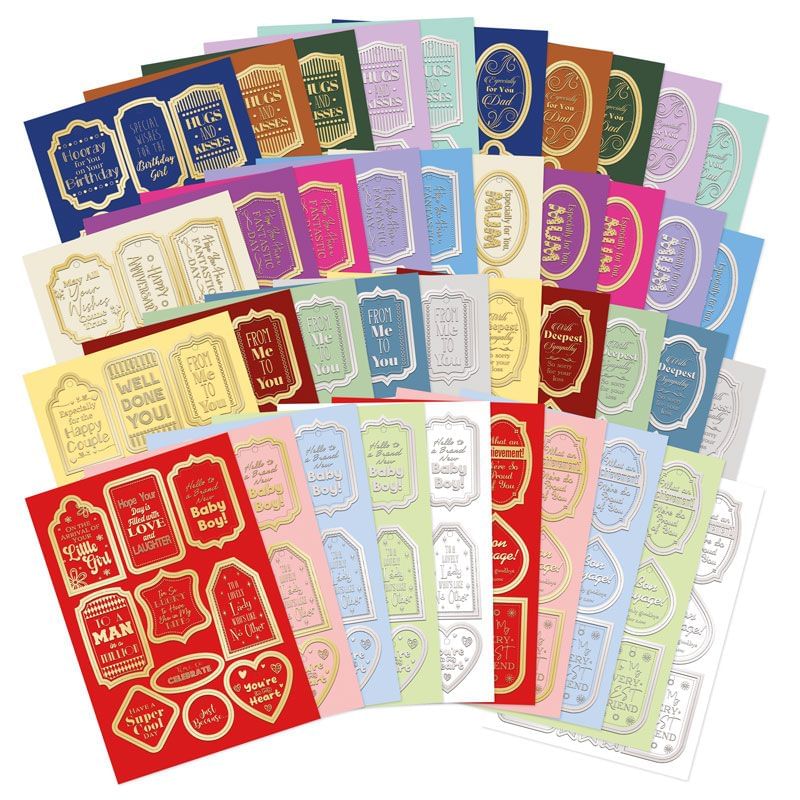 Essential Book of Gift Tag Sentiments Hunkydory Crafts