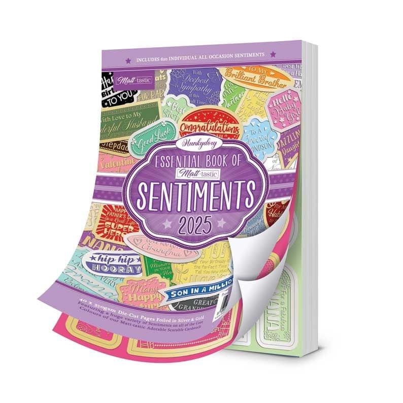 Essential Book of Matttastic Sentiments 2025 Hunkydory Crafts
