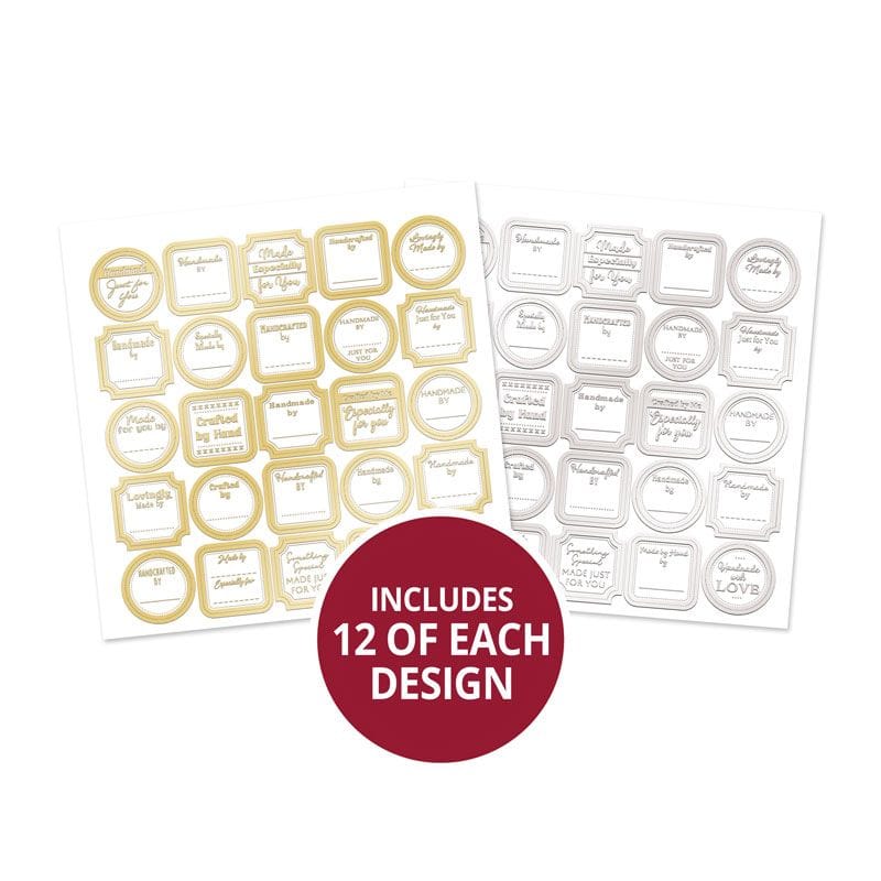 Stickables Handmade by Labels Pad | Hunkydory Crafts