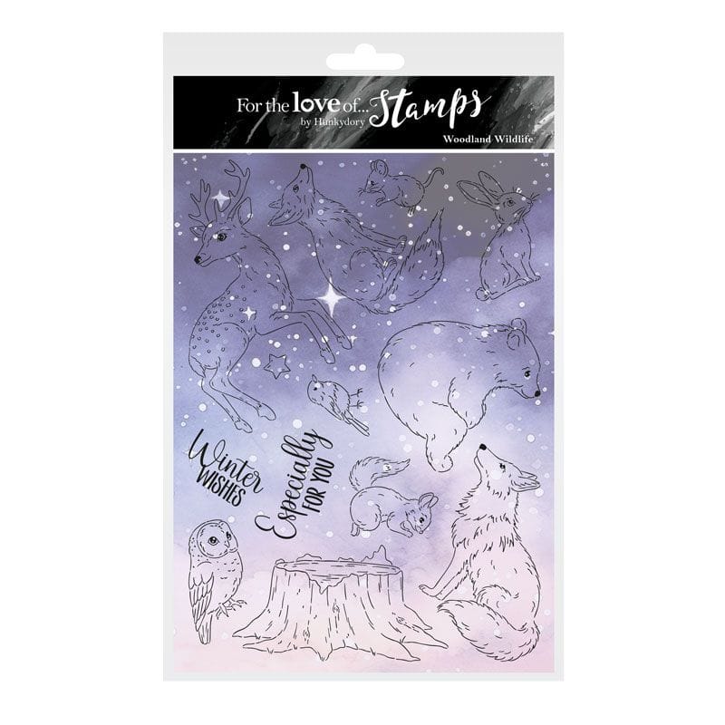 For the Love of Stamps - Woodland Wildlife | Hunkydory Crafts