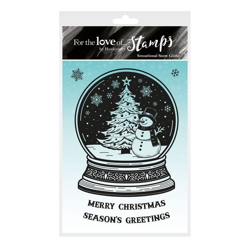 For the Love of Stamps Sensational Snow Globe Hunkydory Crafts