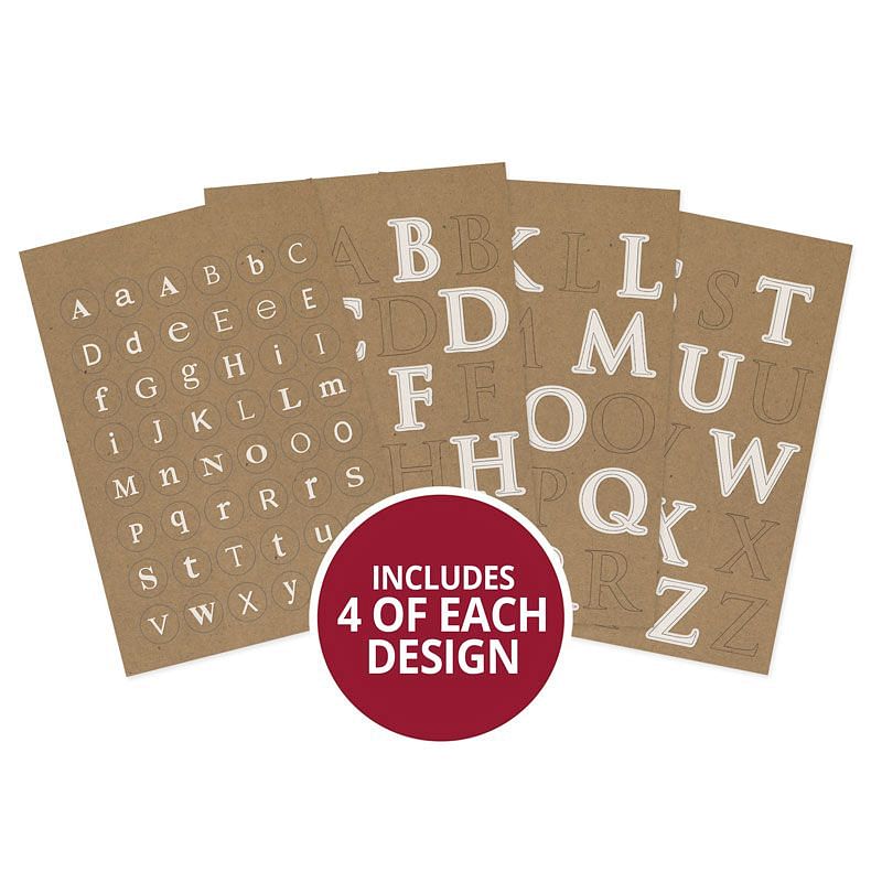 Die cut letters discount