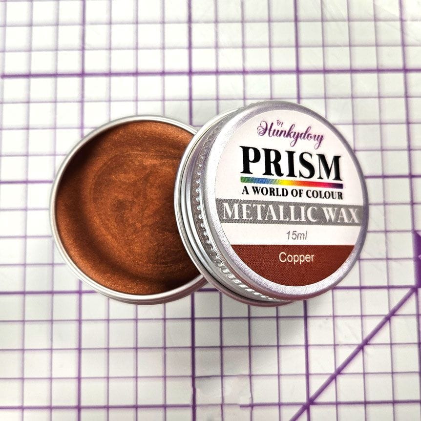 Prism Metallic Wax - Copper | Hunkydory Crafts