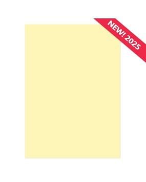 A4 Adorable Scorable Cardstock - Lemon x 10 Sheets