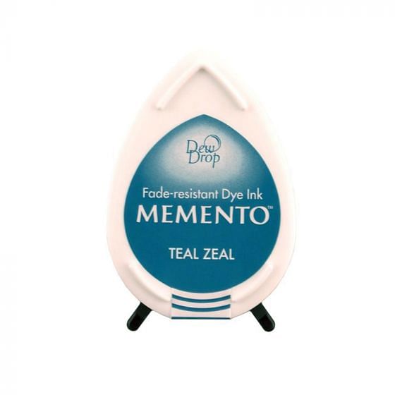 Memento Dew Drop Dye Ink Pad - Teal Zeal